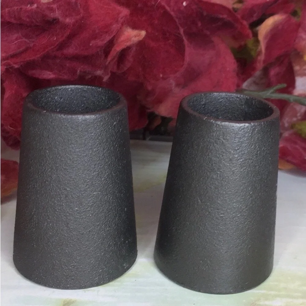 vintage IKEA cast iron Rustic candle holders